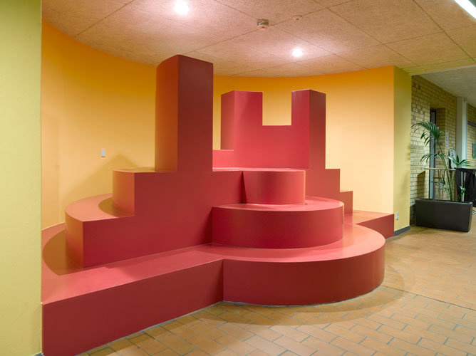 Trappenicher, Engdalskolen, Brabrand, Aarhus, 2014